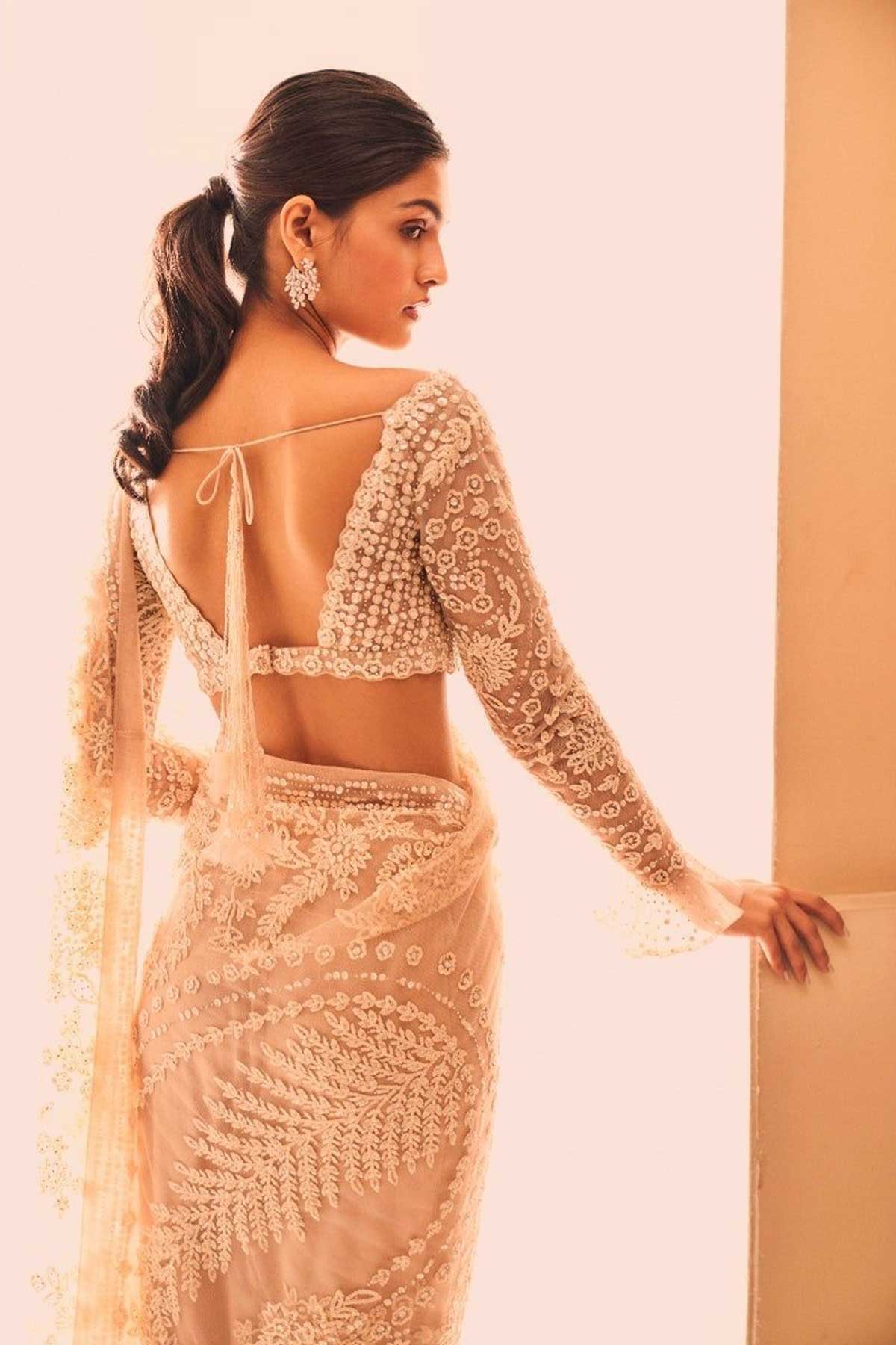 sequin blouse designs