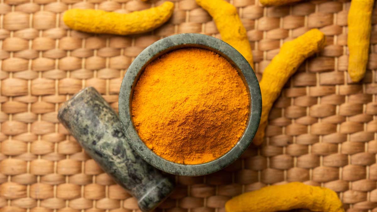 turmeric in bathing water