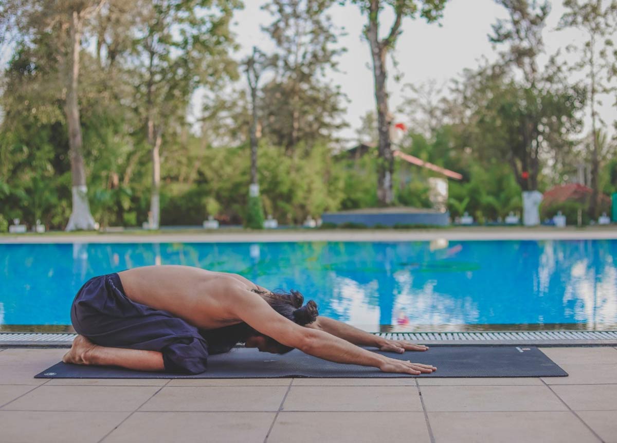 balasana for beginners