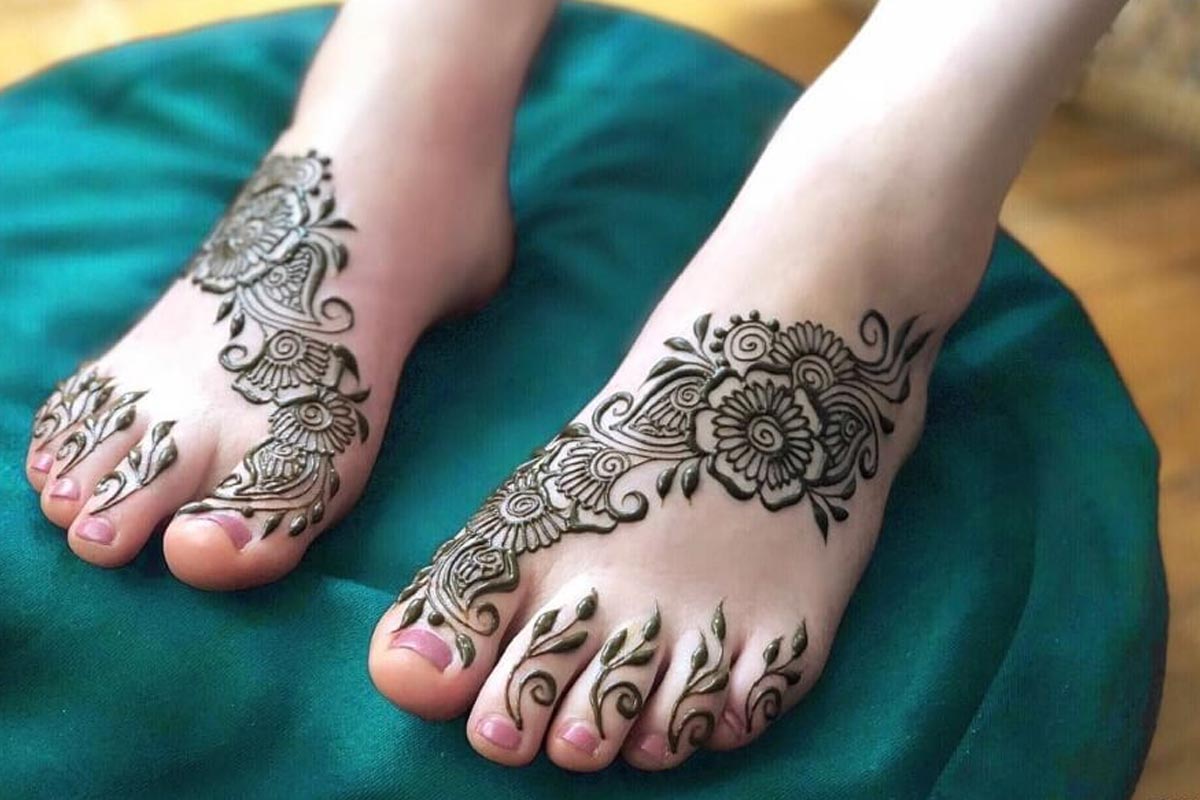 bel mehndi design ()