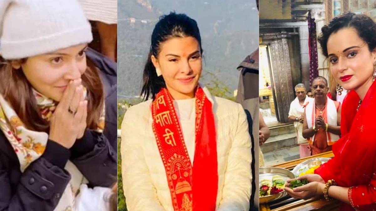 bollywood celebrities started new year by visiting temples