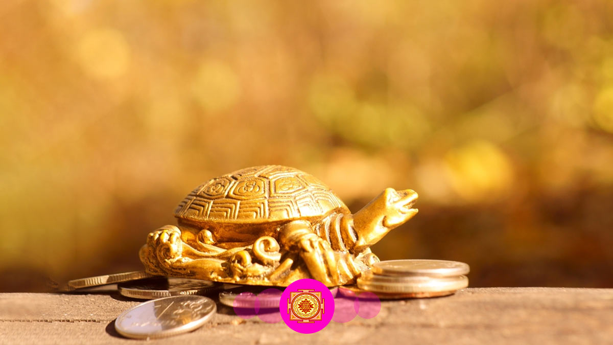 Crystal Tortoise with Plate for Good Luck