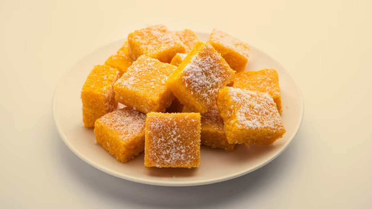 coconut burfi recipe