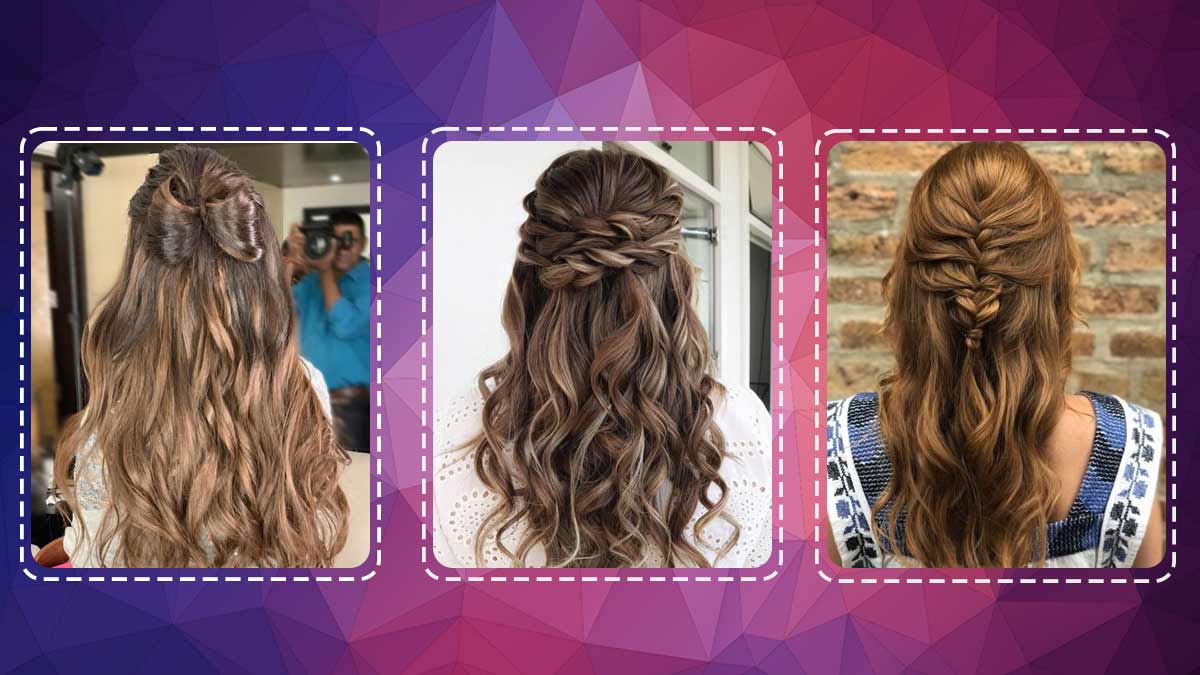 easy hair style for valentine day in hindi