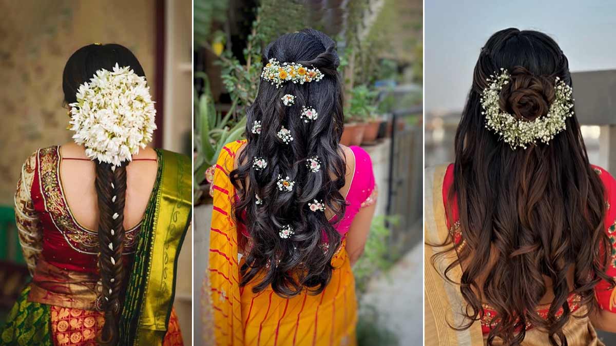 100+ Indian Bridal Hairstyles for Brides | WedMeGood