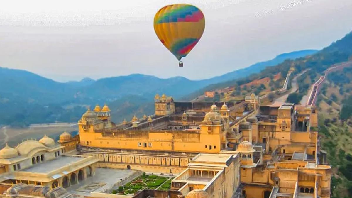 hot air balloon ride price in rajasthan