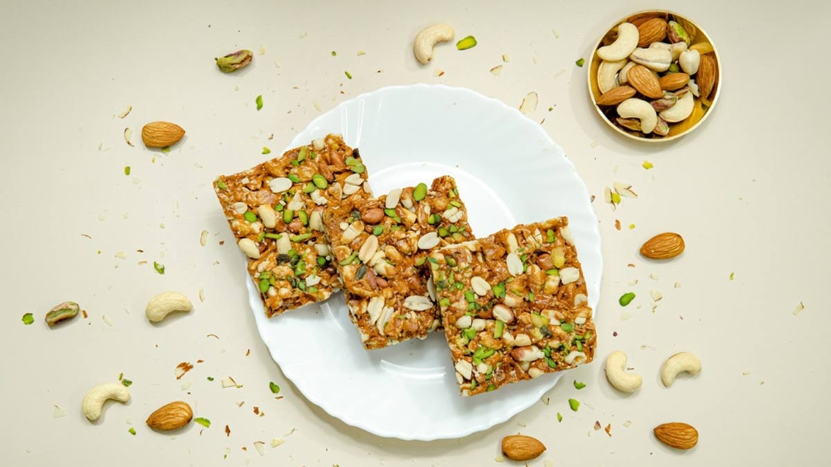 Peanut Til Barfi Recipe How To Make Peanut Til Barfi Easy Way To