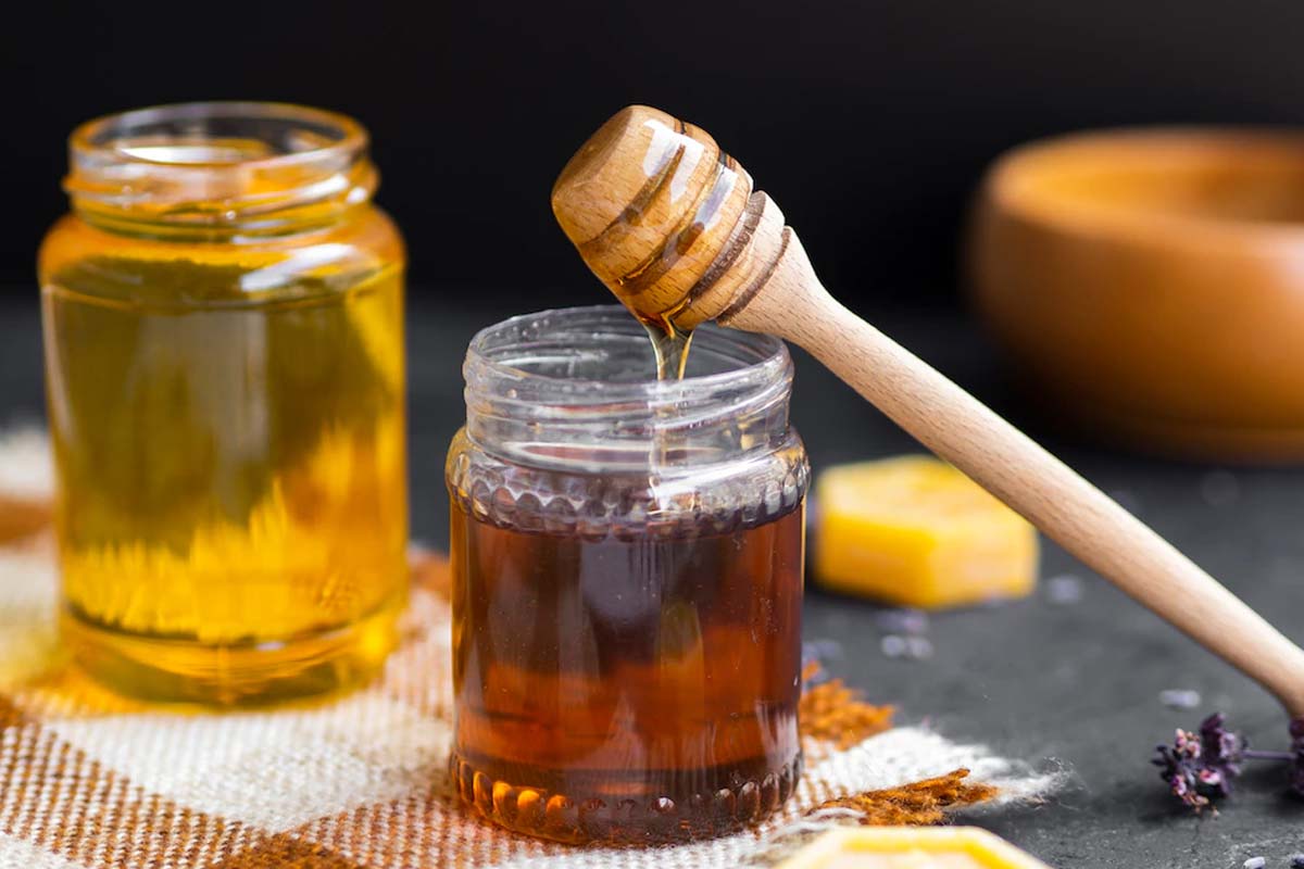 how to straight hair with honey