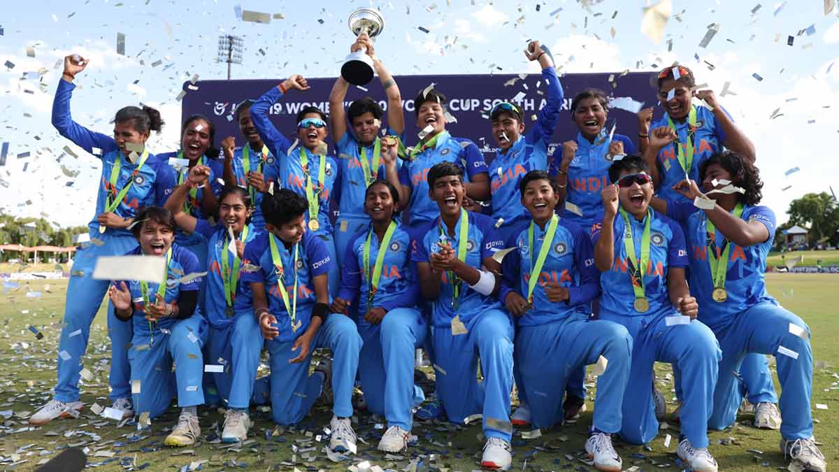 भारतीय महिला टीम ने रचा इतिहास, इंग्लैंड को हराकर जीता पहला अंडर-19 टी-20 विश्व कप