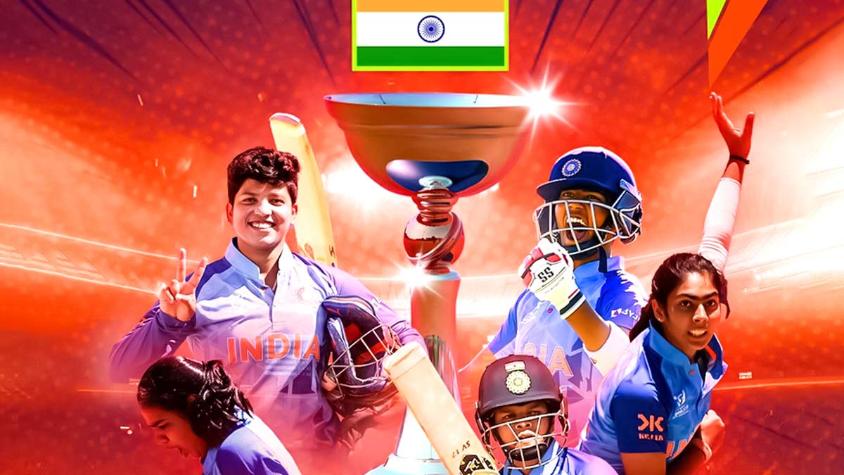 Womens U19 T20 World Cup Indian Womens Cricket Team Beats England To Win Inaugural Womens 3688