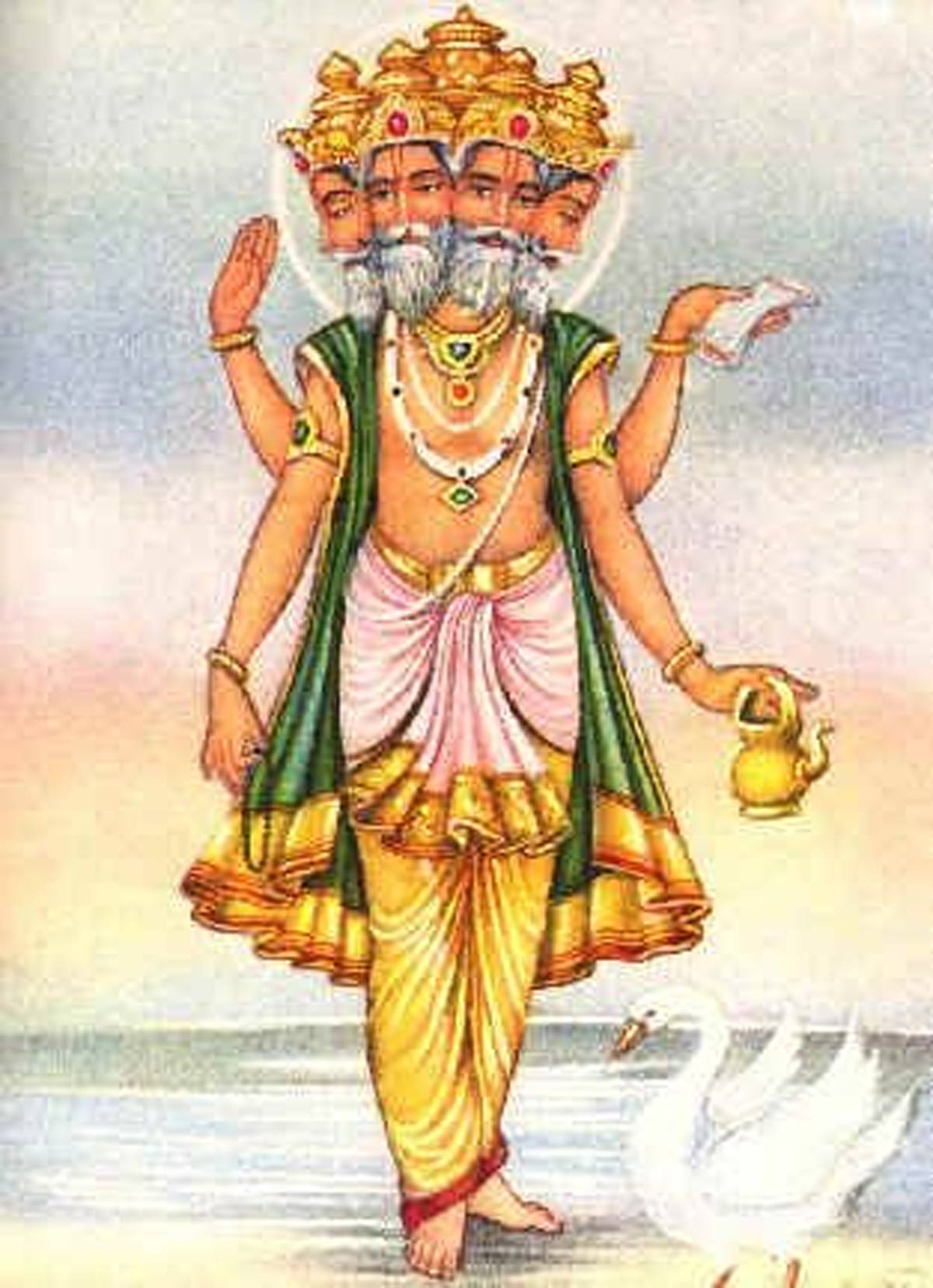 Знание брахмана. Вишну Шри Ишопанишад. Праджапати Брахма. Бог Брахма. Праджапати древней Индии.