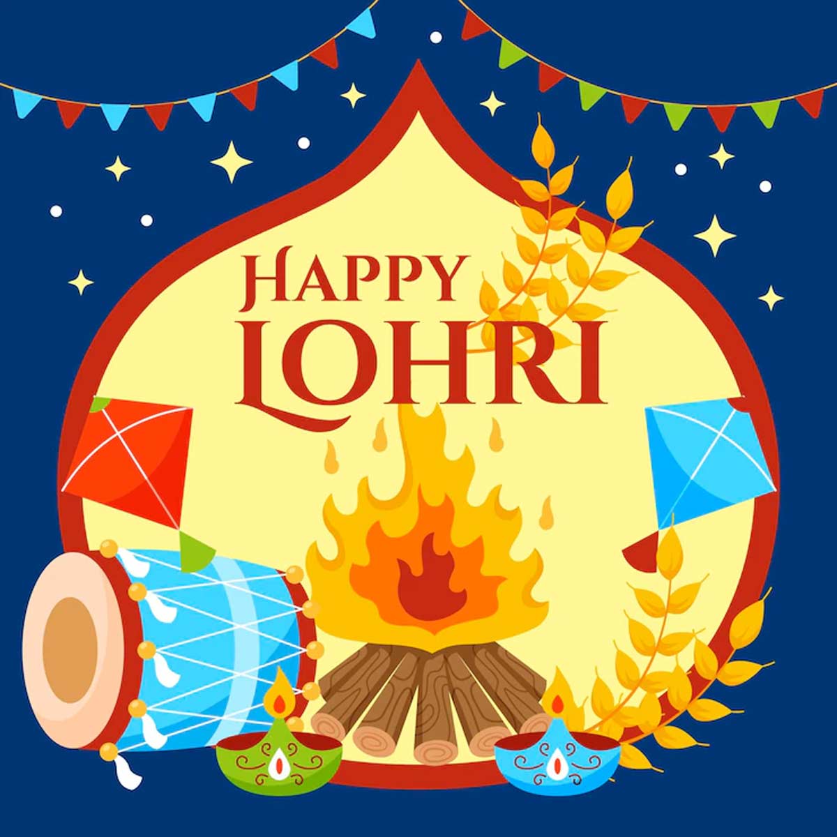 lohri kab hai