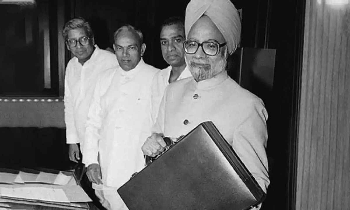 manmohan singh and indian budget