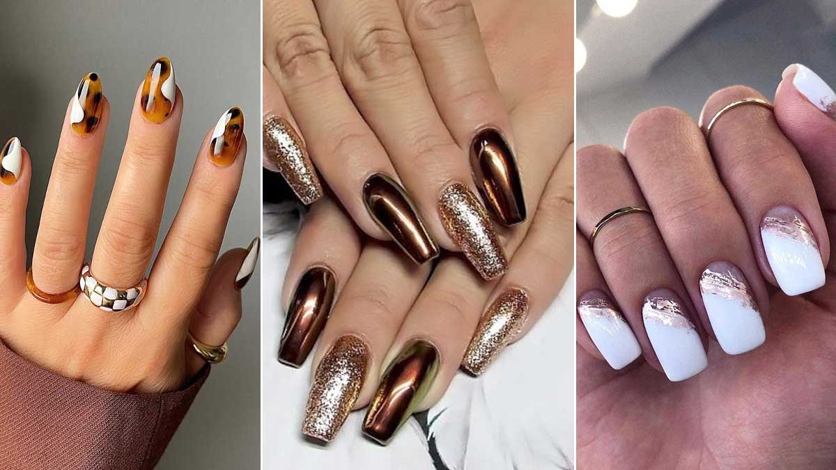 Latest Nail Art Designs | नेल आर्ट के नए डिजाइन | Trendy Nail Extensions | nail  art designs with traditional outfit | HerZindagi