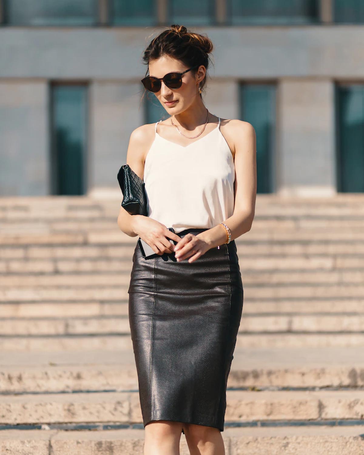पेंसिल स्कर्ट pencil skirt
