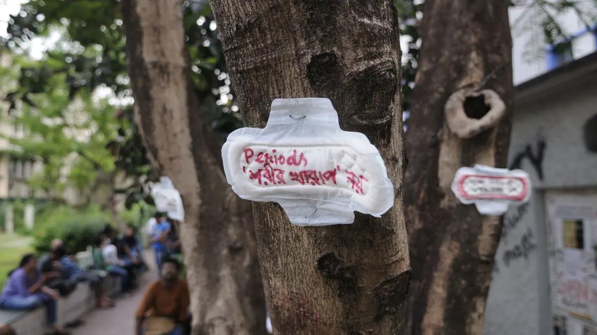 period blood and temple