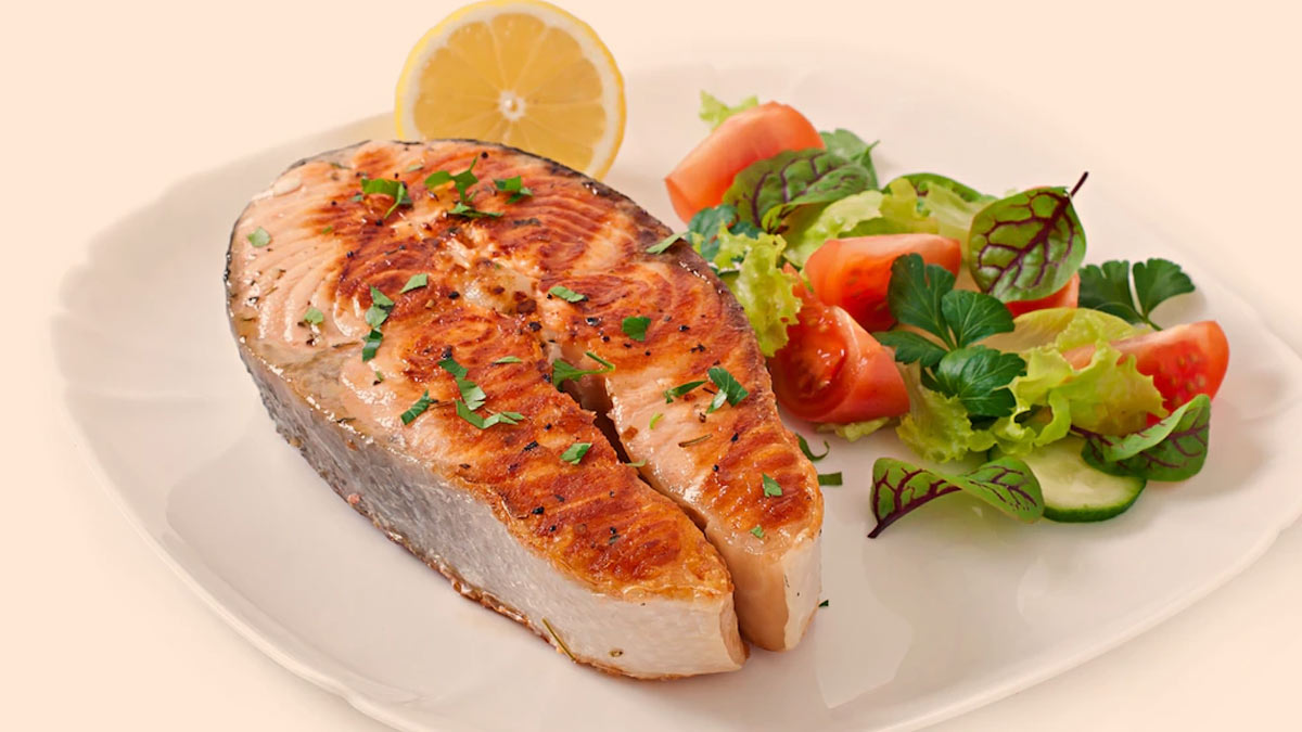 salmon fish for strong bones