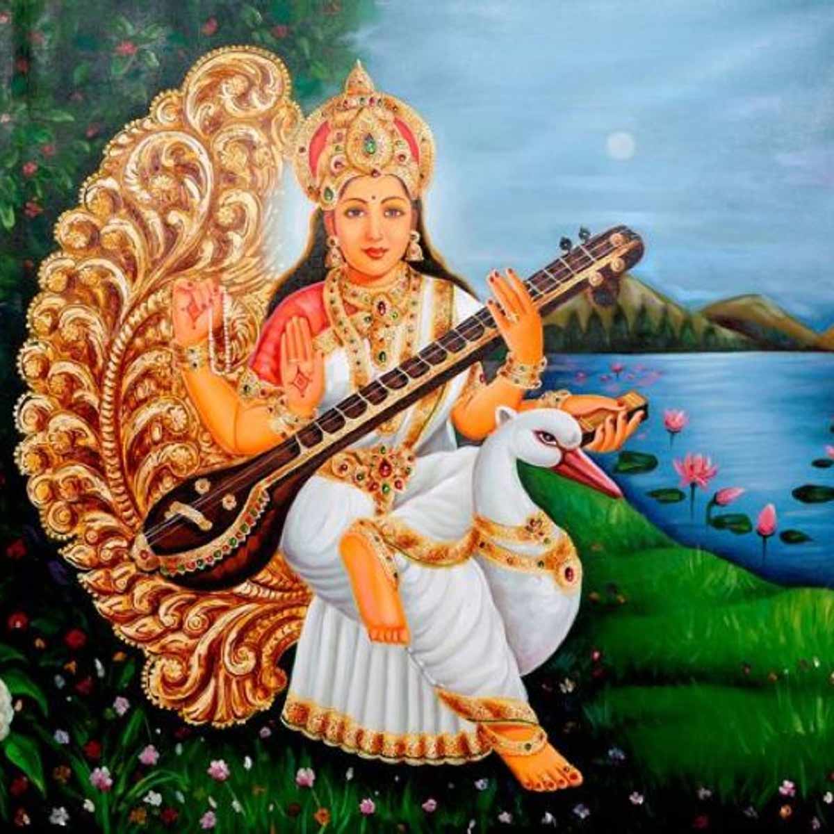 saraswati puja mantra