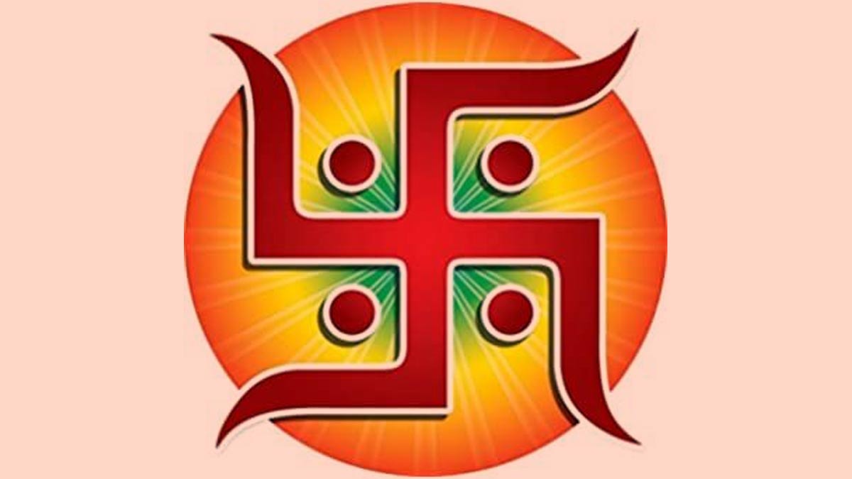 swastik at main door