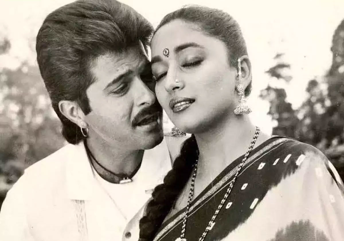 Anil Kapoor and Madhuri Dixit in 'Beta'