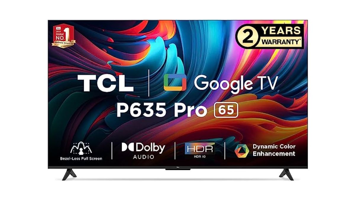 TCL 55 P635 - The Ultimate 4K HDR Smart Google TV⚡ Best 4K HDR Google TV  in India 2023 🔥 