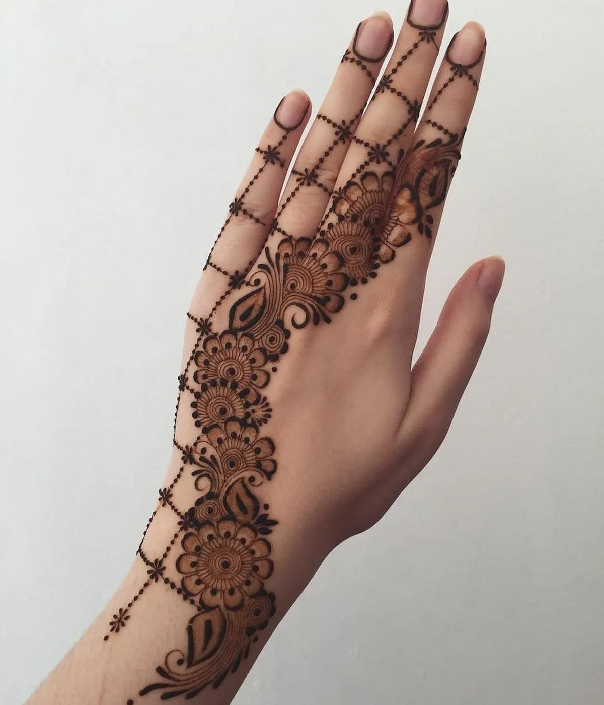 Chain mehndi designs ideas