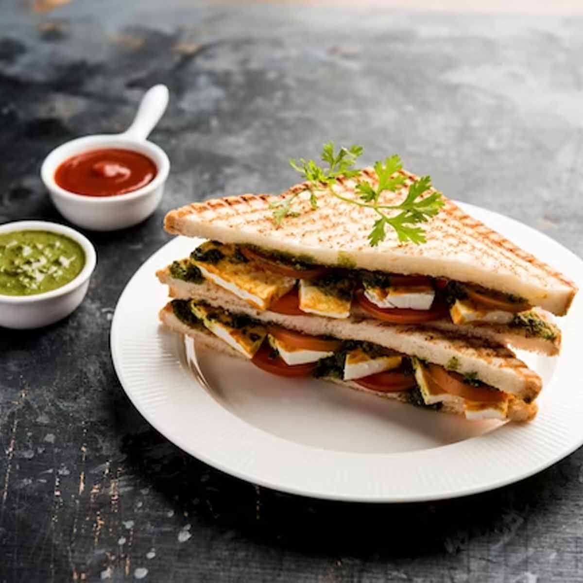 Chutney sandwich recipe in hindi