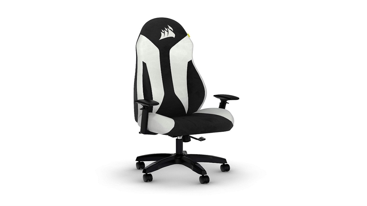 Silla Gamer Corsair TC60 Black Grey Profesional Ajustable 3D