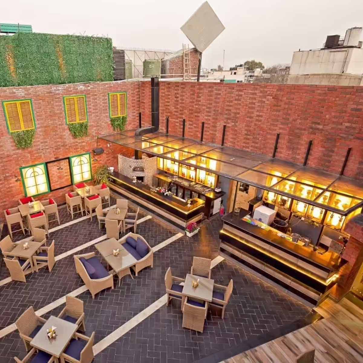 Kailash rooftop cafes