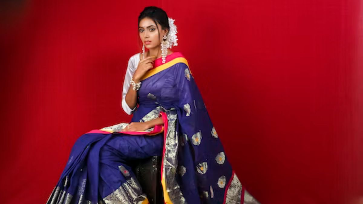 Red Banarasi Saree