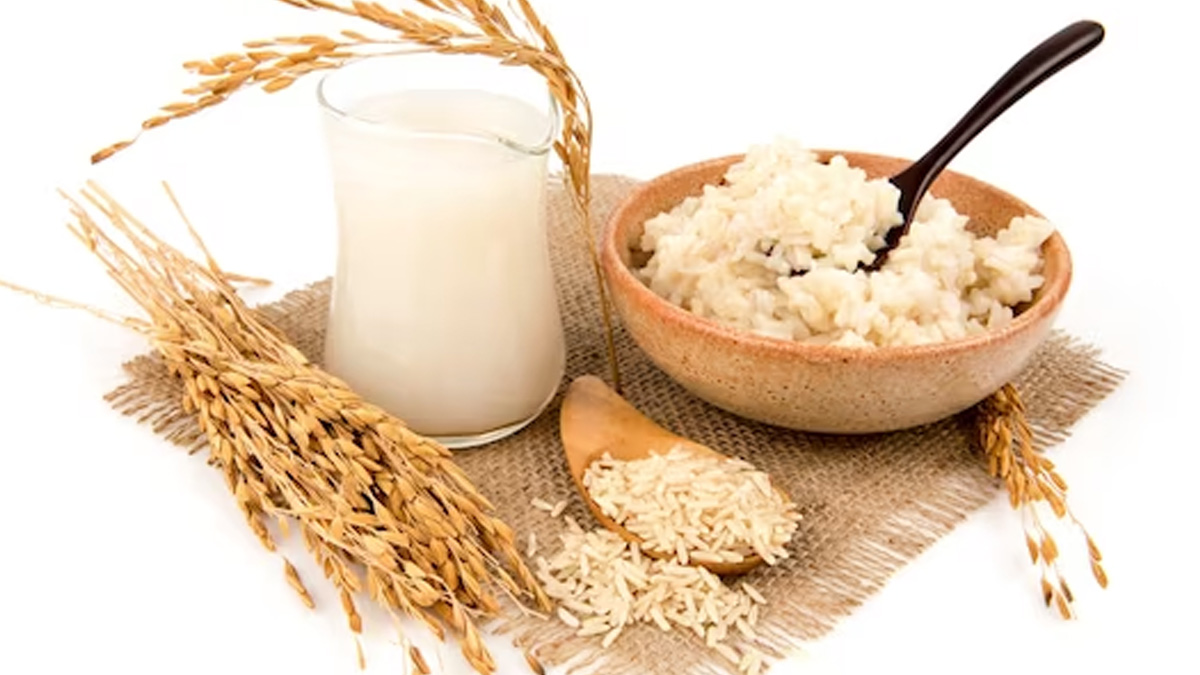 Rice water for glowing skin