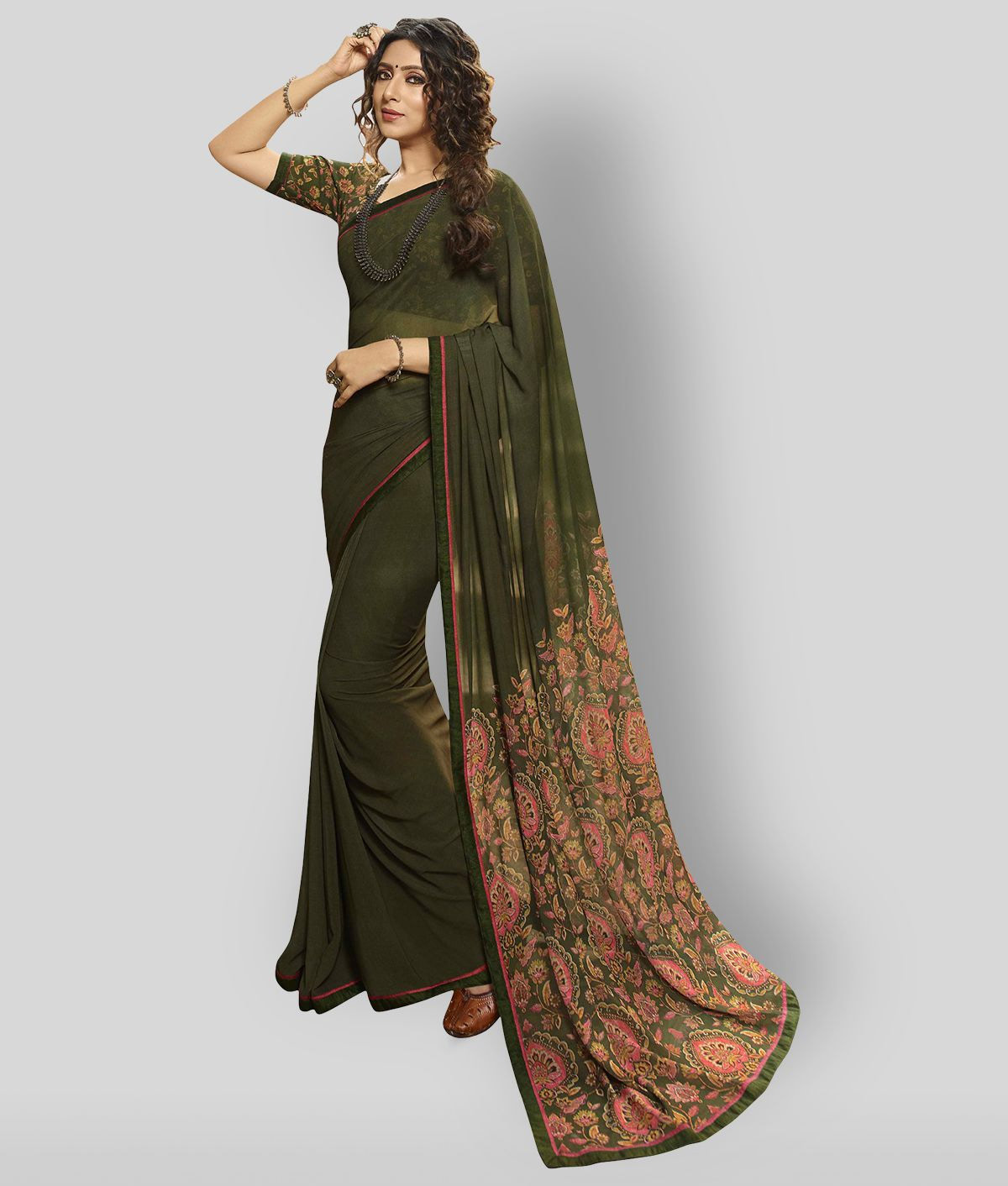 chiffon saree
