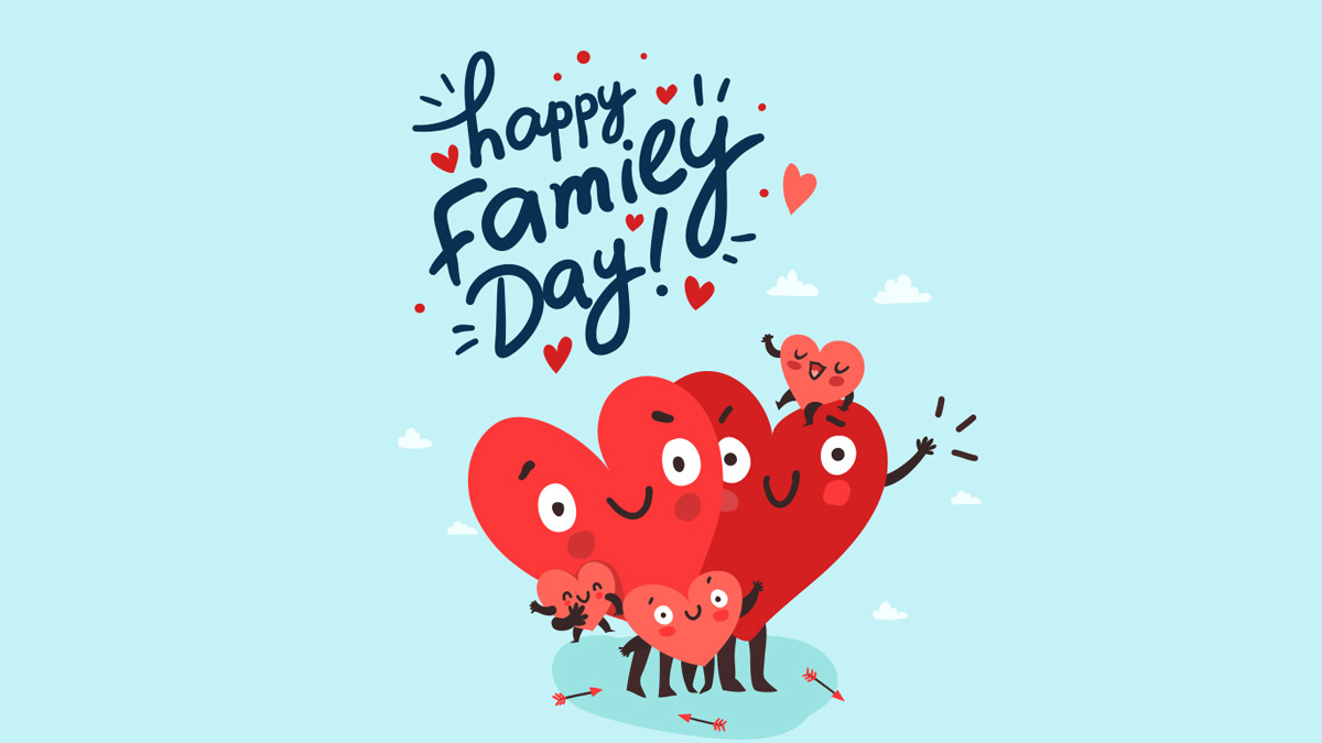 Logo Vector Happy Family Day Stock Illustration - Download Image Now -  Abstract, Adult, Assistance - iStock
