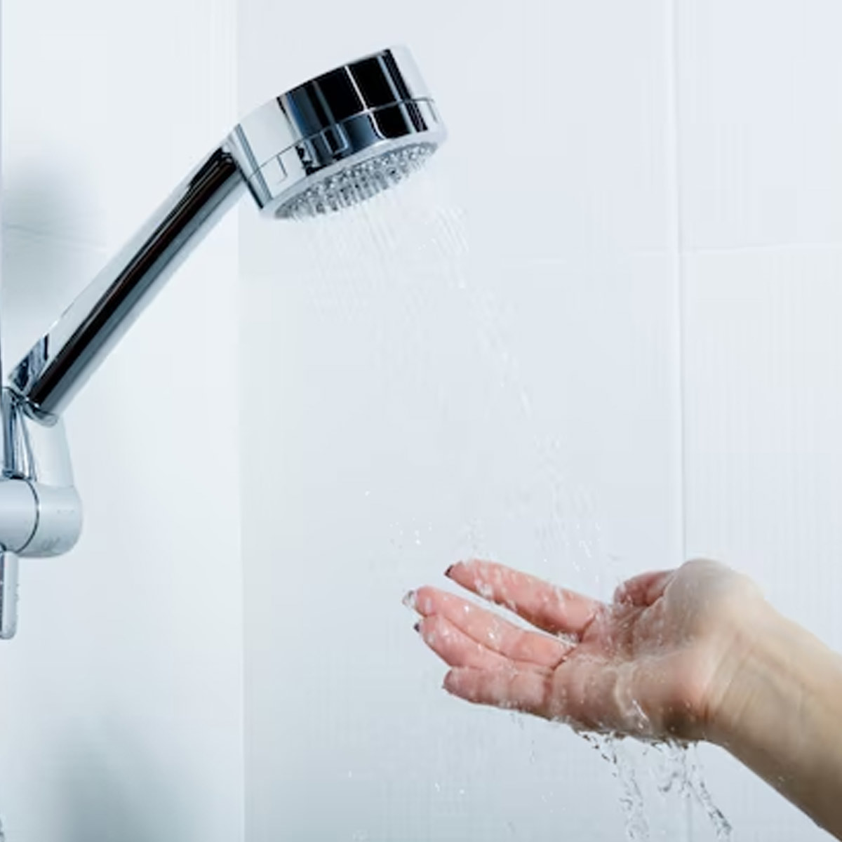 how to clean hand shower at home