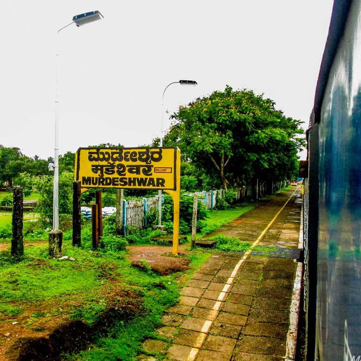 how to reach indias second tallest murudeshwar shiva temple in karnataka