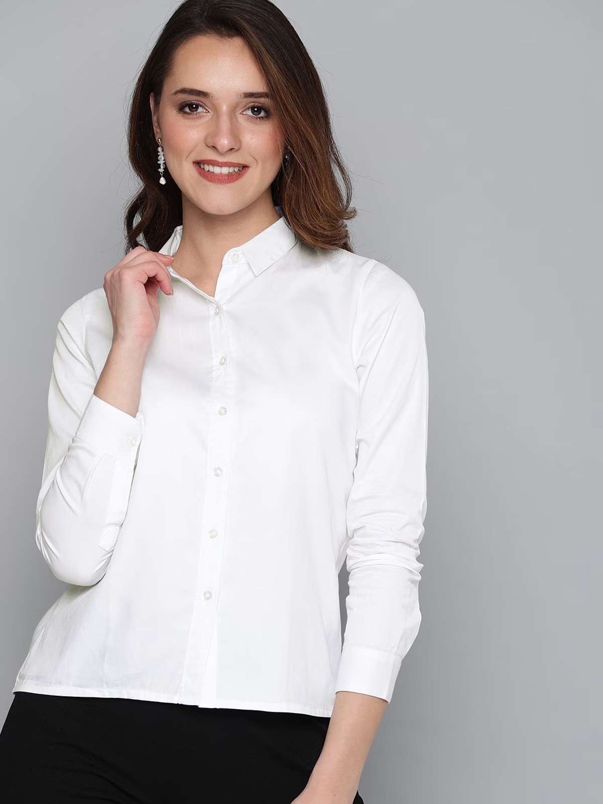 how to style white shirt