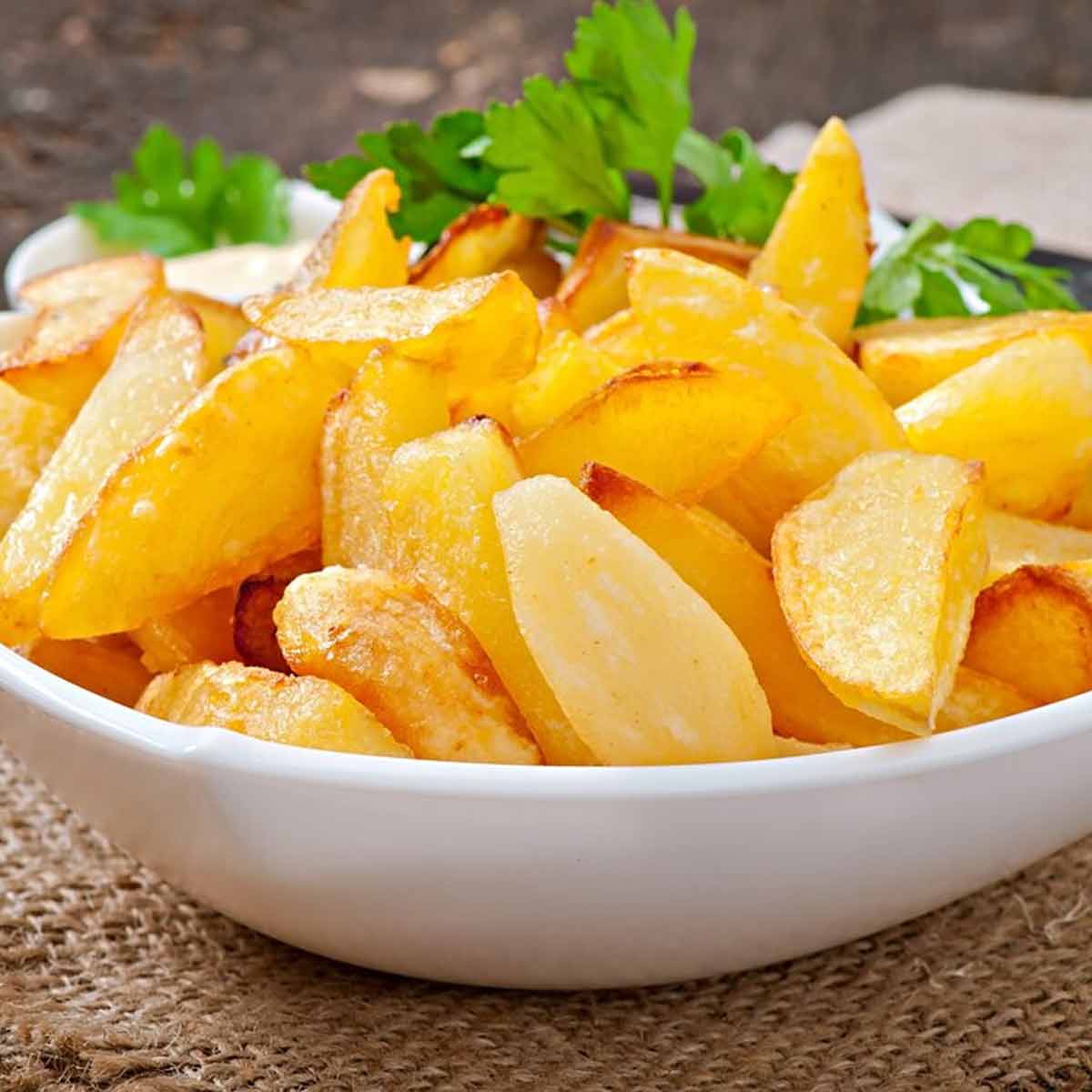 instant snacks with potato