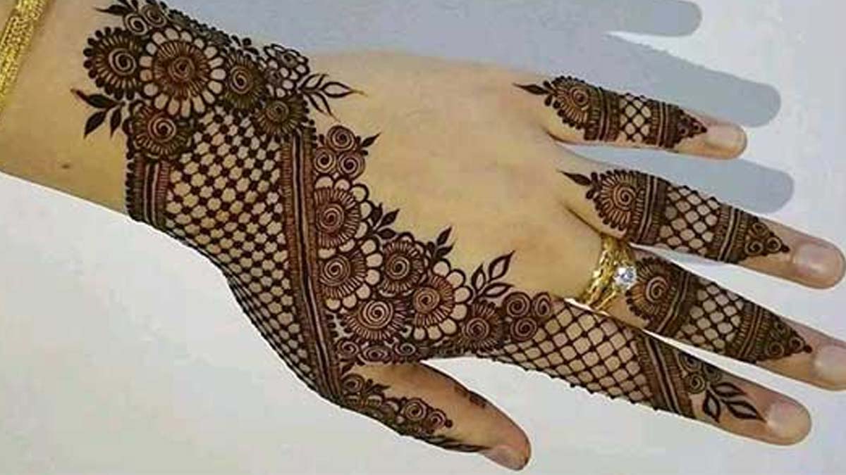 jaal mehndi design 