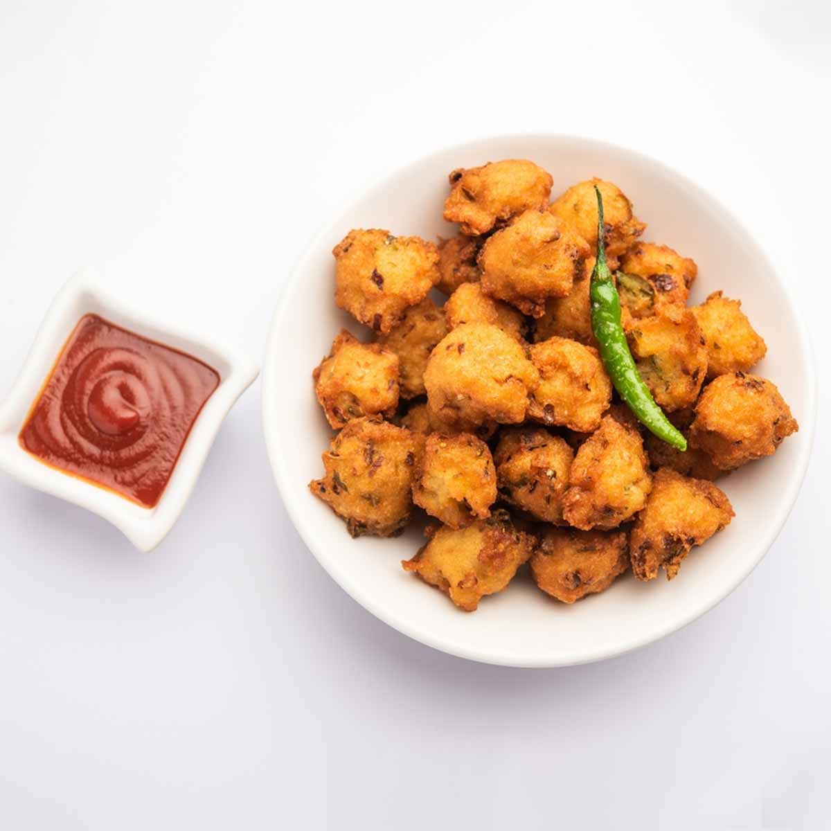 no onion no garlic bhajiya recipe