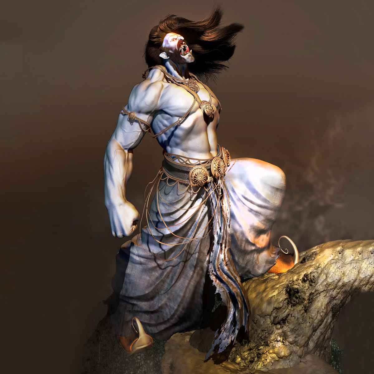 ravan kis kis se lada tha