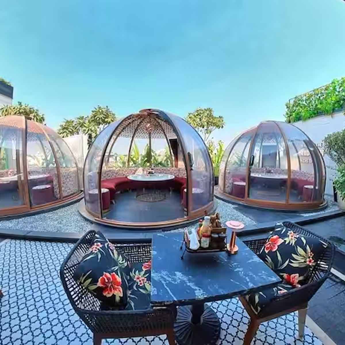 rooftop cafes in delhi