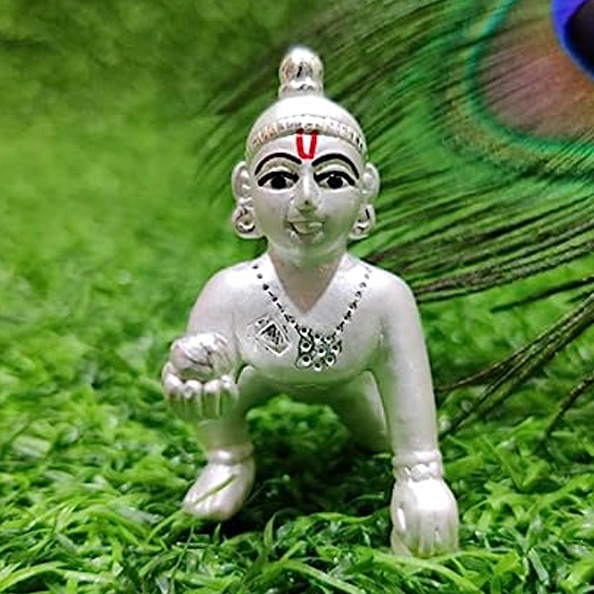 silver idol at home temple good or not