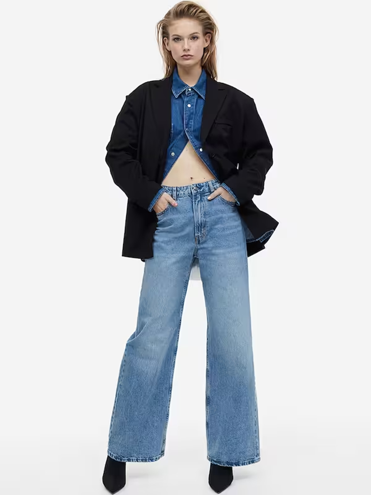 tips to style wide leg jeans