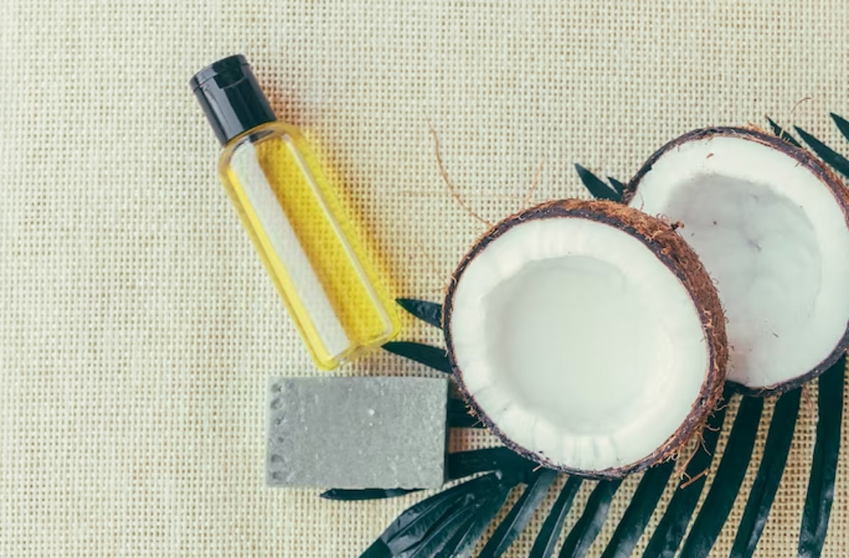 Coconut oil  multani mitti