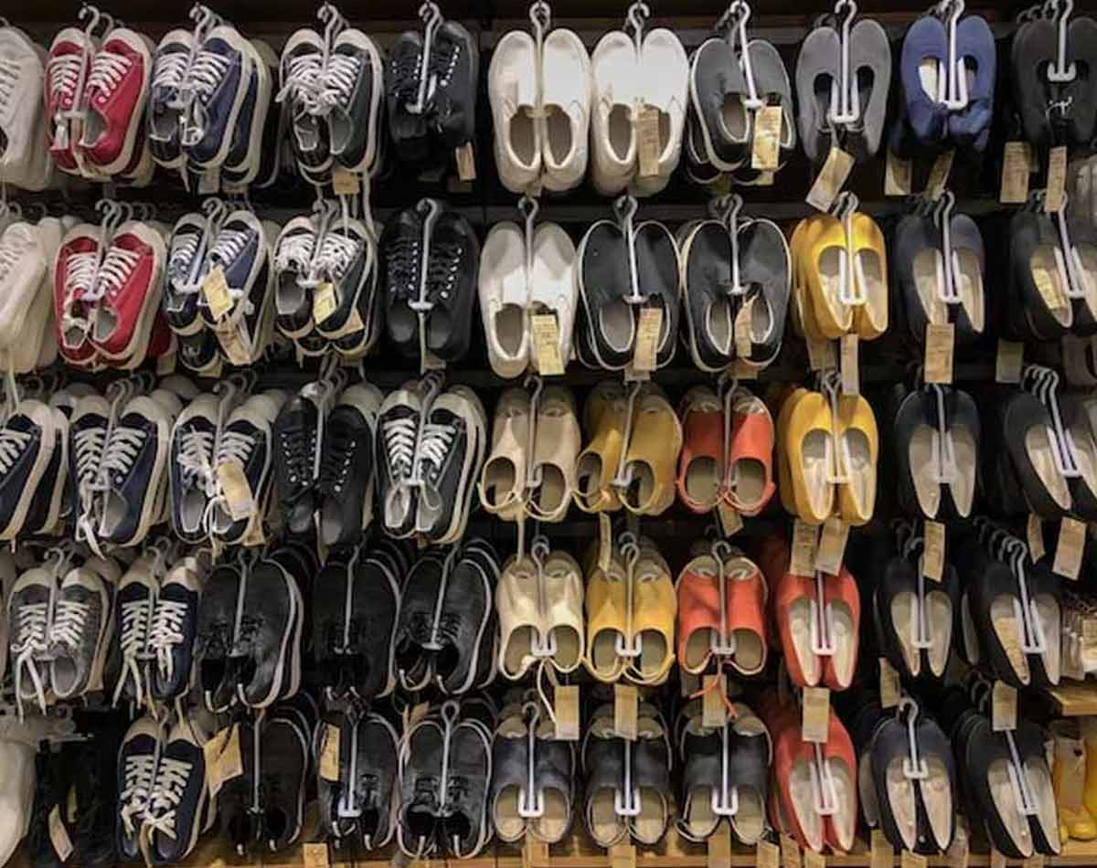 Footwear shopping market