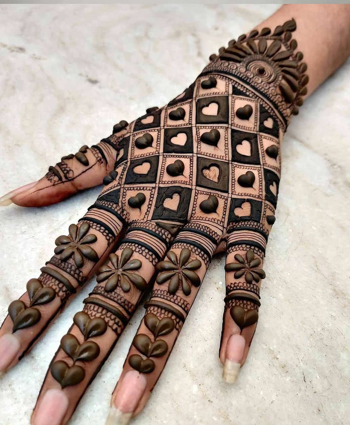 Full hand mehndi designs ideas