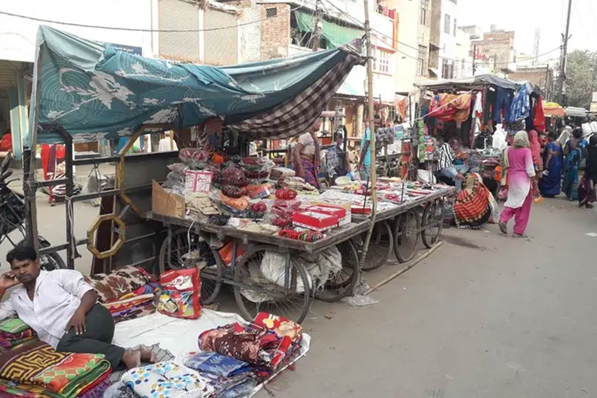 Kusumbai Market in bhind