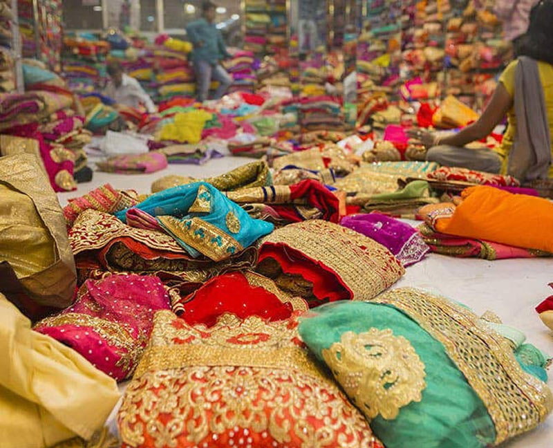 Lucknow market in eid