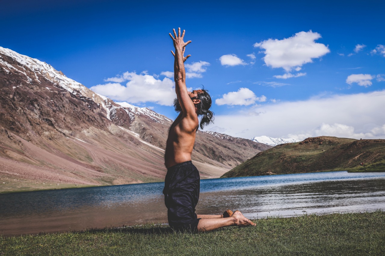 Savitriasana for mental peace