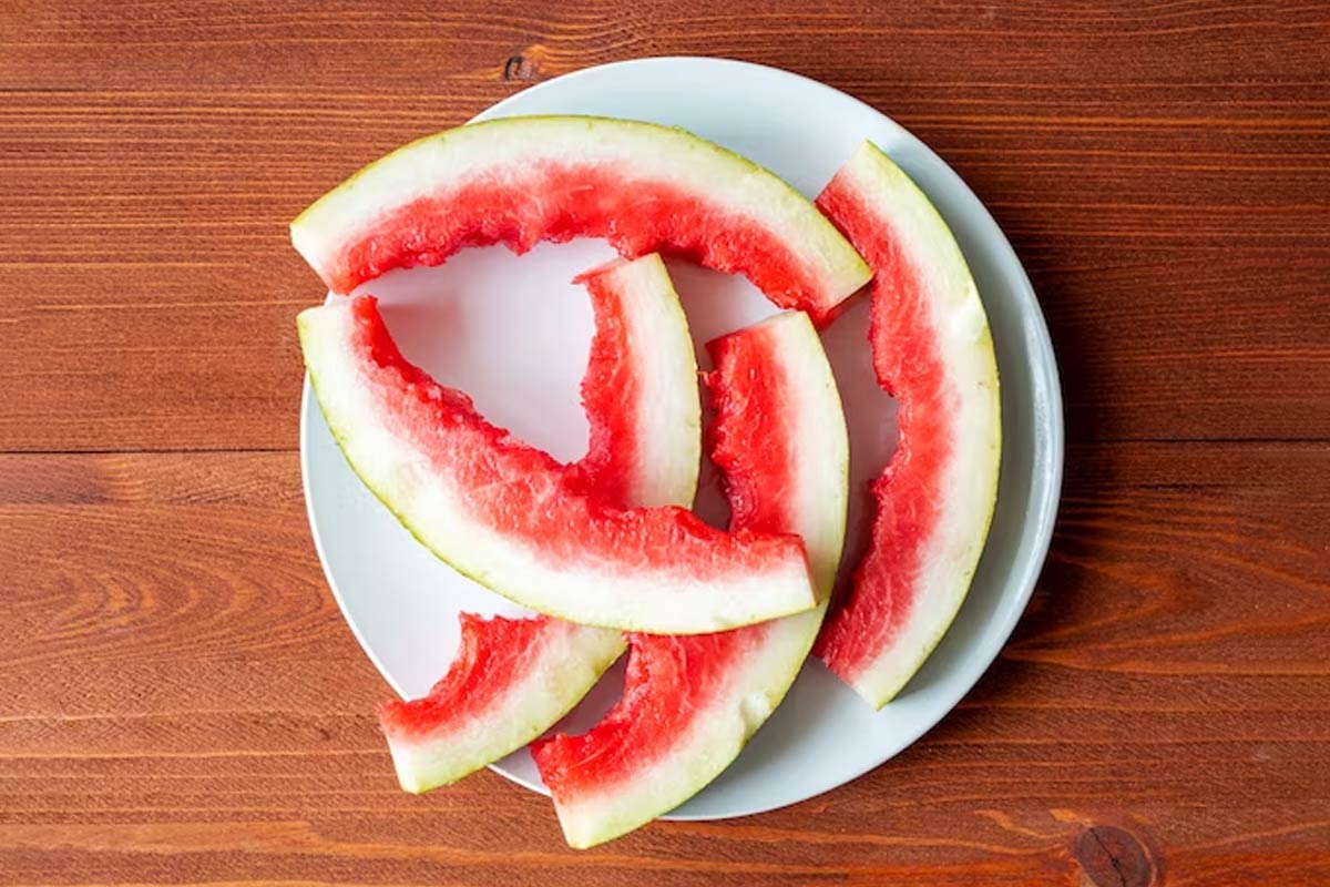 Watermelon peel recipe
